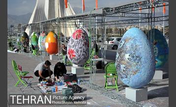 جشنواره تخم مرغ رنگی در میدان آزادی 27
