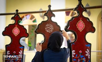 کارگاه ساخت علامت های عاشورایی