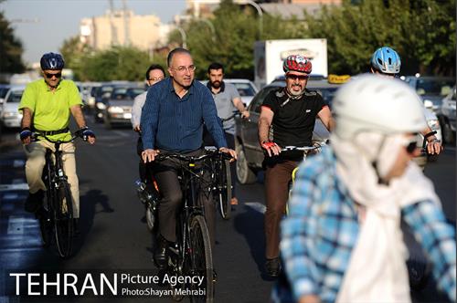 سه شنبه های بدون خودرو با حضور معاون فنی عمران شهرداری تهران 10