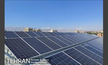 آیین افتتاح نیروگاه خورشیدی و کوچه دوستی در منطقه۱۷