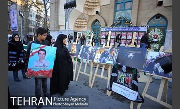 چهلمین روز شهادت شهدای آتش نشان با حضور شهردار تهران 26