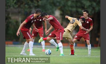 دیدار دوستانه تیمهای سایپا و فولاد خوزستان