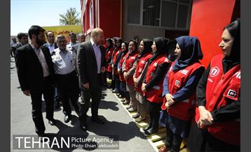 بازدید شهردار تهران از پروژه های تازه ساخت منطقه 19 19