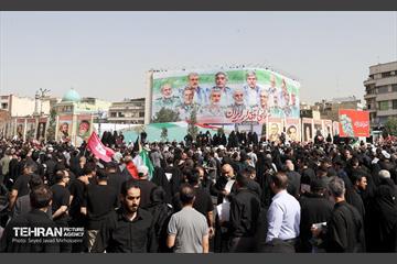تشییع شهدای اقتدار ملی در تهران - 4 19