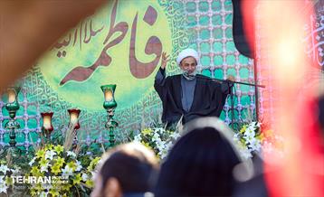 مراسم عزاداری شهادت حضرت زهرا(س) در منطقه 17