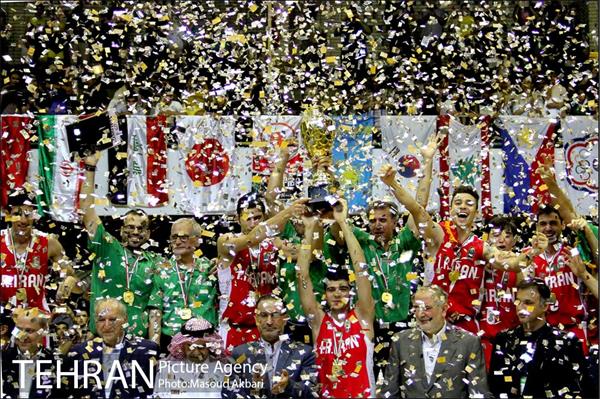 قهرمانی بسکتبال ایران در جوانان آسیا 1