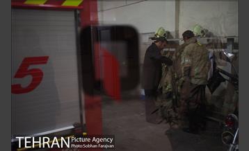 بازدید از ایستگاه های شهدای آتش نشان پلاسکو 15