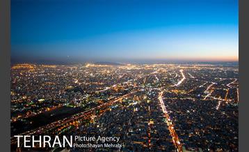 امروز تهران از فراز برج میلاد 42