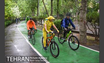 افتتاح مسیر دوچرخه سواری بوستان لاله 18