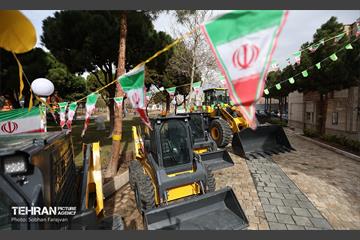 رونمایی از ماشین آلات سازمان مدیریت پسماند 43