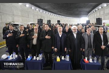 افتتاح زیرگذر بزرگراه شهید متوسلیان - باغستان 16