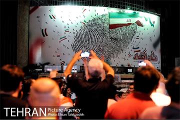 شادی مردم تهران پس از صعود تیم ملی فوتبال به جام جهانی 5