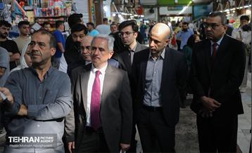 بازدید هیات‌های خارجی از ظرفیت‌های مدیریت شهری تهران در حوزه بازارهای شهری و امنیت غذایی 68