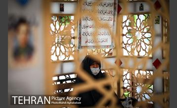 غبارروبی مزار شهدای گمنام فدک 5