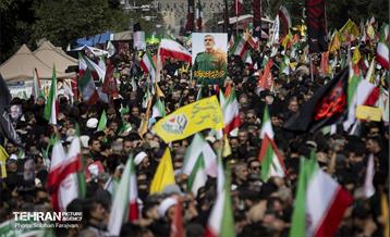 تشییع شهدای اقتدار ملی در تهران 19