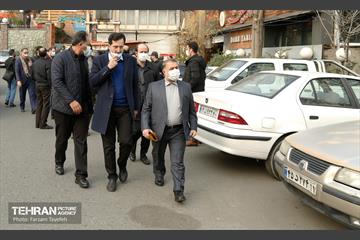 بازدید شهرداران منطقه 2 و 5 از دره فرحزاد