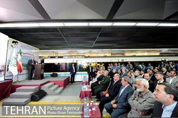 افتتاح خط ۸ متروی تهران با حضور قالیباف و لاریجانی 19