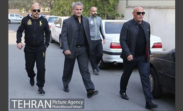 حضور بازیکنان و مربیان تیم استقلال در منزل مرحوم پورحیدری‎ 3