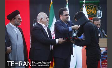 آیین اهتزاز پرچم هزار متری عزای حضرت اباعبدالله(ع) 23