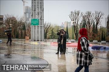 بارش باران بهاری در تهران 20