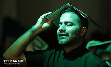 مراسم احیا شب ۲۳ ماه رمضان و تشییع شهید گمنام در حسینیه یرکی های مقیم تهران 11