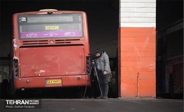 بازدید اصحاب رسانه از مراکز بازسازی ناوگان اتوبوسرانی 11