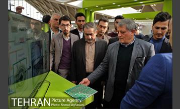 بازدید رئیس شورای شهر تهران از نمایشگاه بین المللی پسامد، بازیافت 23