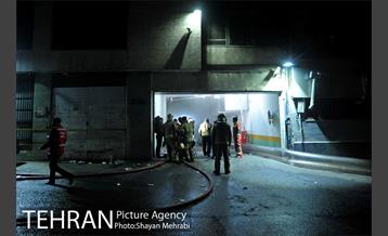 آتش سوزی در ساختمان برق حرارتی 27