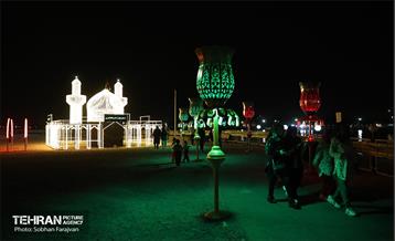 المان نوری بین الحرمین در دریاچه شهدای خلیج فارس  21