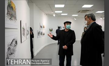 بازدید شهردار تهران از نمایشگاه«تهران از منظر هنرمندان» 40