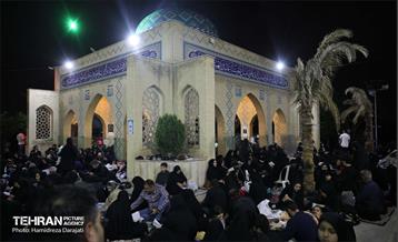 احیای شب‌ بیست‌ویکم ماه رمضان در مقبره الشهدای گمنام ندسا 48