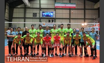 دیدار تیم های والیبال بانک سرمایه و کاله