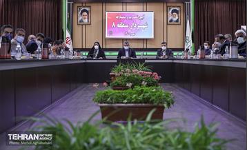 آیین تکریم و معارفه شهردار منطقه هشت 4