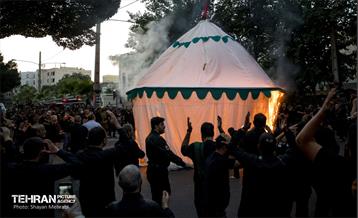 خیمه سوزان غروب عاشورا 23