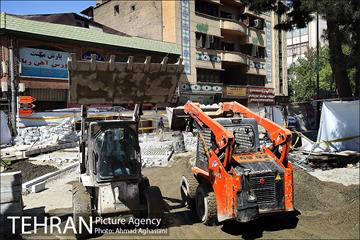 خیابان سی تیر، سنگ فرش می شود  2