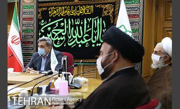 نشست شهردار تهران با اعضای بنیاد بین المللی غدیر 10