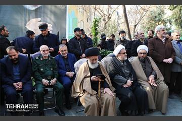 تشییع پیکر شهید گمنام در منطقه ۱۰