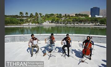 افتتاح دریاچه باغ هنر اراضی عباس آباد با حضور شهردار تهران 13