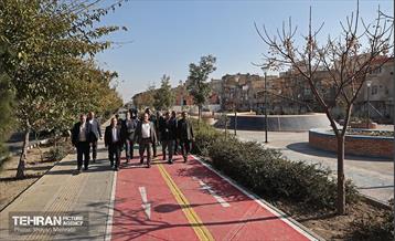 بازدید مدیرکل حوزه شهردار تهران از باغ راه حضرت زهرا(س) 4