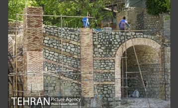 عملیات بازسازی پل خشتی کن 4