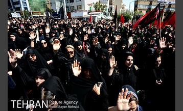 عزاداری عاشورا در میدان شهید طهرانی مقدم 18