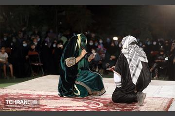 تعزیه خوانی در باغ راه حضرت زهرا(س) 29