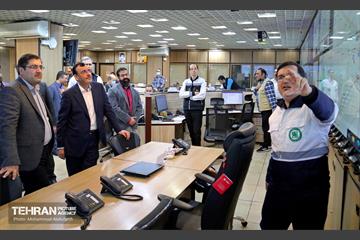 حضور مدیرکل سرمایه انسانی شهرداری تهران در ستاد مدیریت بحران شهرداری تهران 8