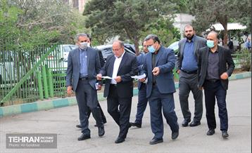 بازدید شهردار منطقه 21 از هنرستان فنی و حرفه‌ای علاقه مندیان  1