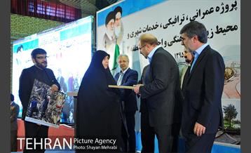 آیین بهره برداری از 110 پروژه شهری منطقه2 با حضور شهردار تهران 31