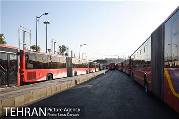 فعالیت شبانه روزی BRT تهران 18