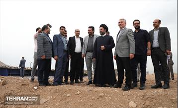 بازدید عضو شورای شهر از پروژه بزرگراه شهید شوشتری 24