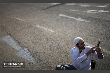اقامه نماز عید فطر افغانستانی های اهل تسنن مقیم تهران 21