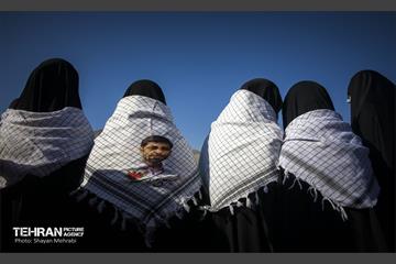 اجتماع بزرگ نوجوانان غرب تهران در پویش سلام فرمانده 28