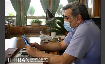 تماس تصویری شهردار تهران به مناسبت روز خبرنگار 10